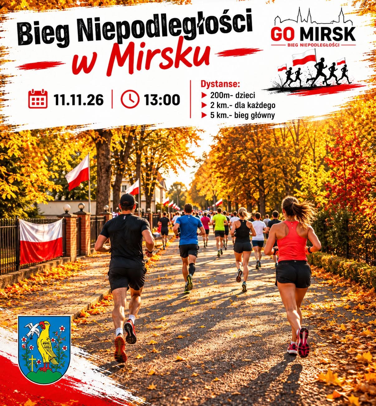Bieg Niepodległości ,,Go Mirsk"
