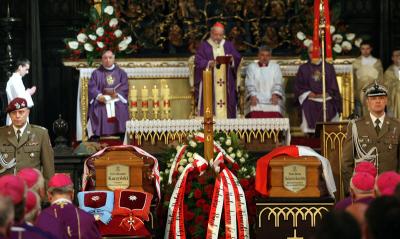 Pogrzeb Prezydenta RP Lecha Kaczyńskiego i jego małżonki Marii