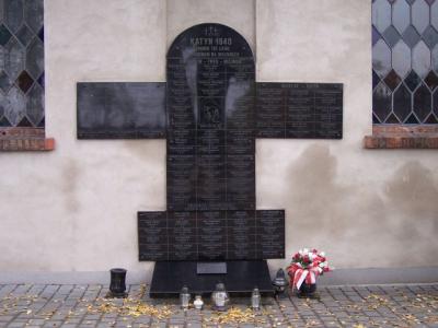 Tablica ofiar zbrodni Katyńskiej - Radomsko