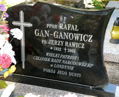 Grób Rafała Gan-Ganowicza - Lublin