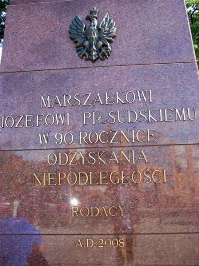 Pomnik Marszałka Józefa Piłsudskiego na Kasztance