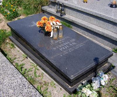 Mogiła Stanisława Polaka ofiary terroru hitlerowskiego - Jerzmanowice