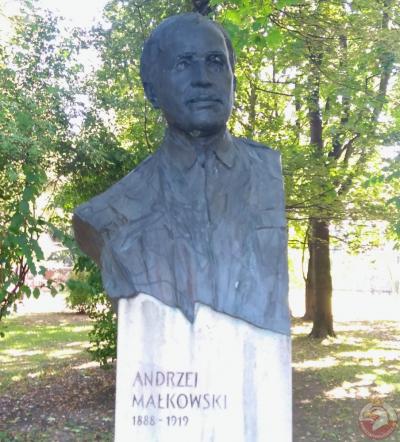 Pomnik Andrzeja Małkowskiego - Kraków