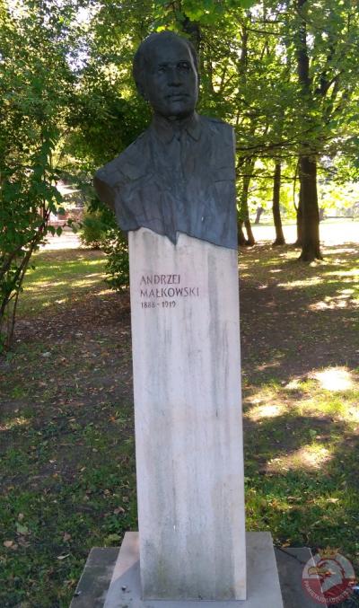 Pomnik Andrzeja Małkowskiego - Kraków