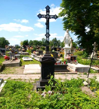 Mogiła trzech Powstańców z 1863 r. - Książ Mały