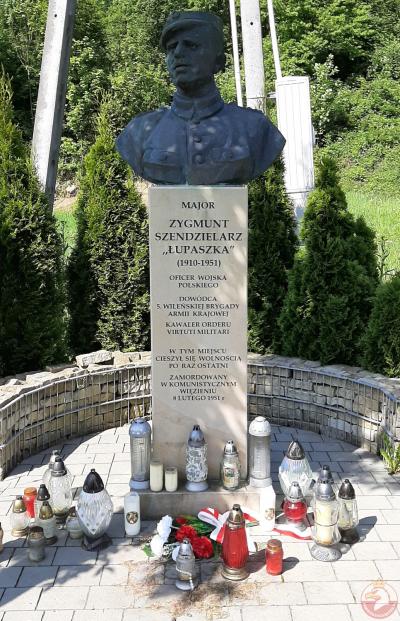 Pomnik Zygmunta Szendzielarza ps. „Łupaszka” - Ostatnie miejsce wolności