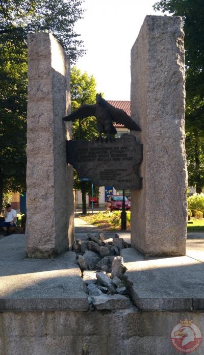 Pomnik odzyskania Niepodległości - Oświęcim