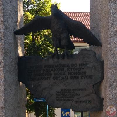 Pomnik odzyskania Niepodległości - Oświęcim