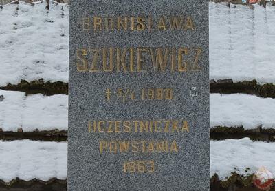 Grób Bronisławy Szukiewicz - Zakopane