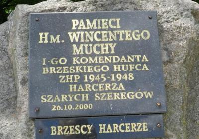 Pomnik harcmistrza Wincentego Muchy - Brzeg