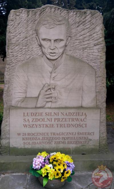 Pomnik ks. Jerzego Popiełuszki - Brzeg