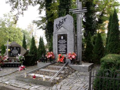Pomnik upamiętniający Sybiraków, którzy stracili życie podczas II wojny światowej - Głubczyce