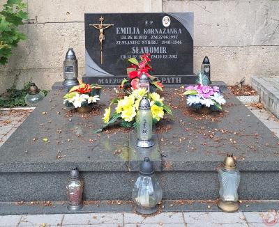 Grób zesłańca Sybiru Emilii Kornażanki - Nysa