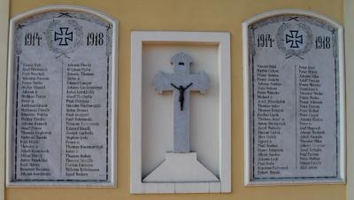 Tablice upamiętniające ofiary I wojny światowej - Raszowa