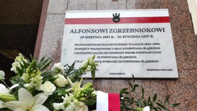 Tablica Alfonsa Zgrzebnioka - Białystok