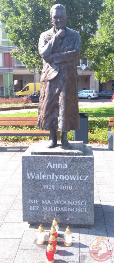 Pomnik Anny Walentynowicz - Gdańsk
