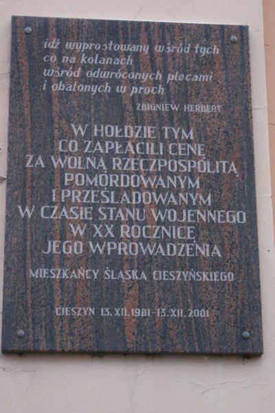 Tablice pamiątkowe w kościele św. Marii Magdaleny