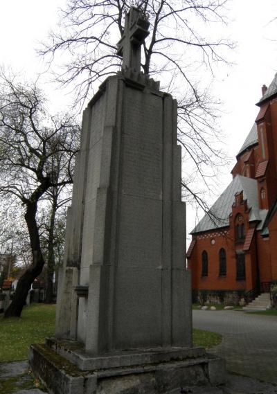 Pomnik upamiętniający ofiary I wojny światowej - Gliwice