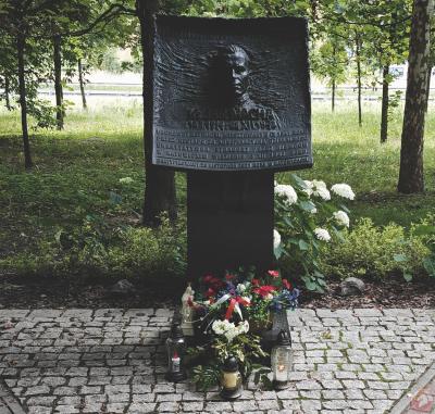 Pomnik bł. księdza Jana Machy - Katowice