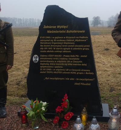 Pomnik Żołnierzy Wyklętych - Kiczyce