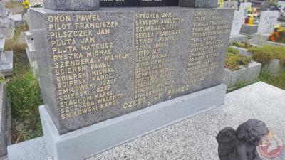 Zbiorowy grób wojenny żołnierzy poległych w czasie I wojny światowej - Lędziny