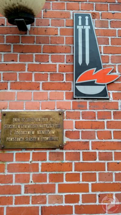 Tablica pamiątkowa Czynu Powstańczego - Mikołów