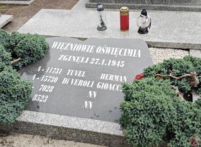 Tablica pamięci zamordowanych więźniów KL Auschwitz - Przyszowice