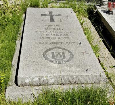 Grób wachmistrza Edwarda Siereckiego - Tarnowskie Góry