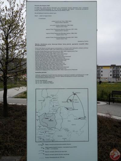 Pomnik ofiar Katynia 1940 - Tychy