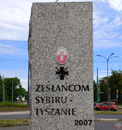 Pomnik zesłańcom Sybiru - Tychy