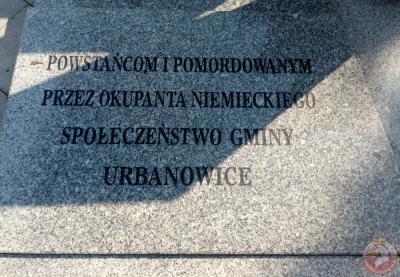 Pomnik powstańców śląskich i pomordowanych przez niemieckiego okupanta - Urbanowice