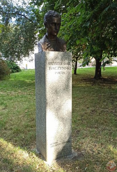 Popiersie Kamila Baczyńskiego - Kielce