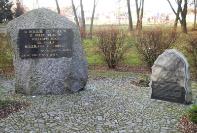 Pomnik poświęcony żołnierzom 17 Pułku Ułanów - Leszno