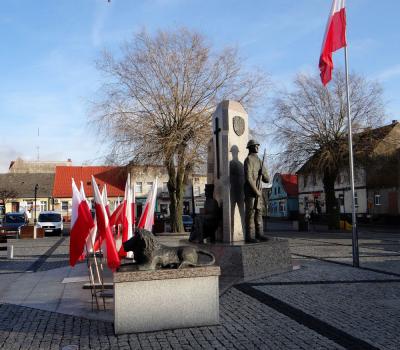 Pomnik upamiętniający poległych za wolność - Margonin