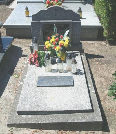 Grób powstańca wielkopolskiego Franciszka Sójki - Odolanów