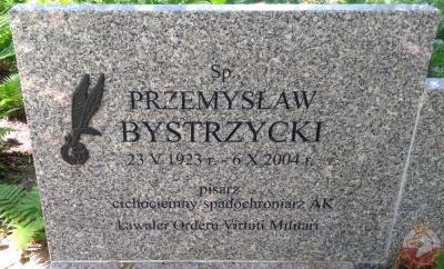 Grób Przemysława Bystrzyckiego - Poznań