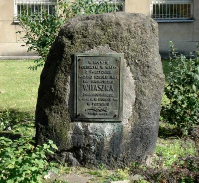Pomnik upamiętniający Franciszka Witaszka - Poznań